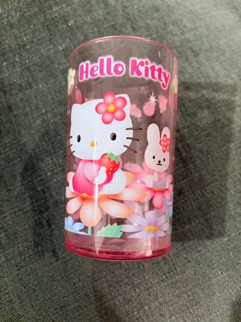 Hello Kitty Pink Floral Character Tumbler